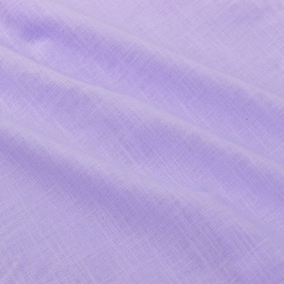 Men's Violet Linen Cotton Full Sleeve Solid Shirt Code-1089