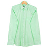 Men's Artichoke Green Linen Cotton Full Sleeve Solid Shirt Code-1088