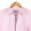 Men Premium Oxford Pink Cotton Blue Lining Designer Shirt Code-1039