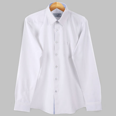 Business standard Designer White Oxford Cotton Shirt Code- 1015