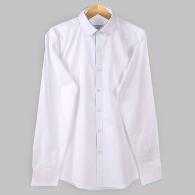 A-Imported Cotton White Shirts for Men Code-1250