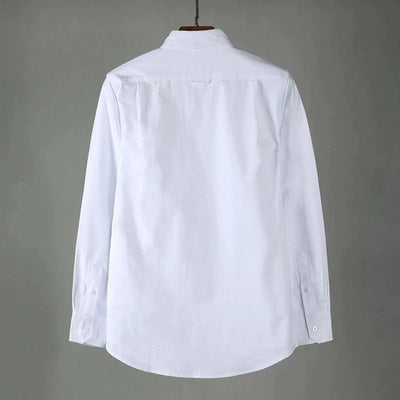 Men White Tailored Fit Premium Cotton Formal Shirt Code-1236